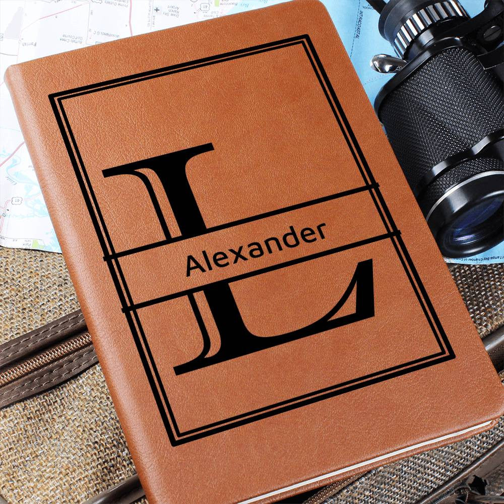 Personalized Leather Journal-Notebook