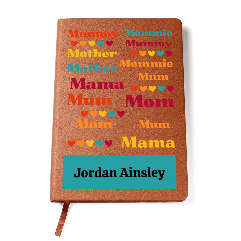 Personalized Leather Journal-Notebook