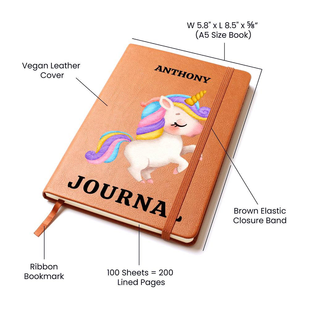 Personalized Leather Journal-Notebook