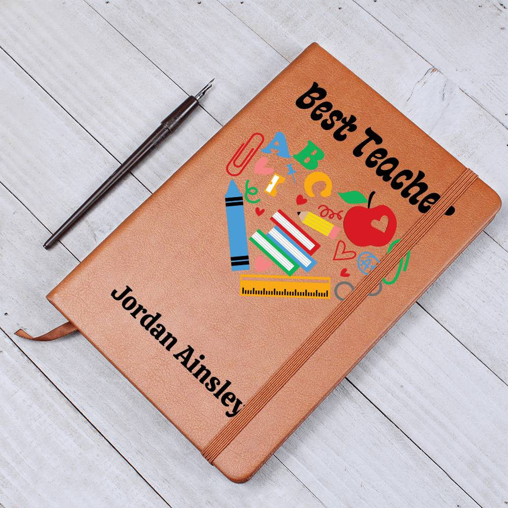 Personalized Leather Journal-Notebook