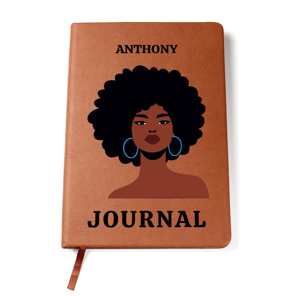 Personalized Leather Journal-Notebook