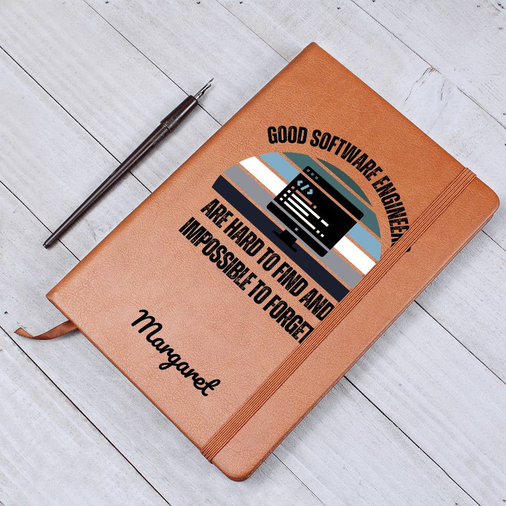 Personalized Leather Journal-Notebook