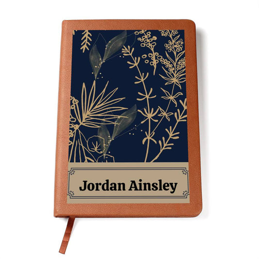 Personalized Leather Journal-Notebook