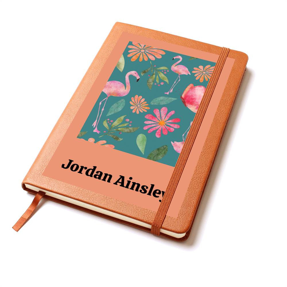 Personalized Leather Journal-Notebook