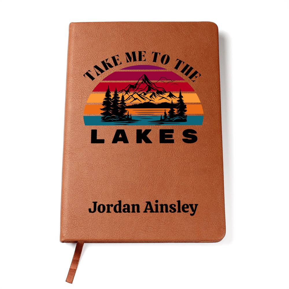 Personalized Leather Journal-Notebook