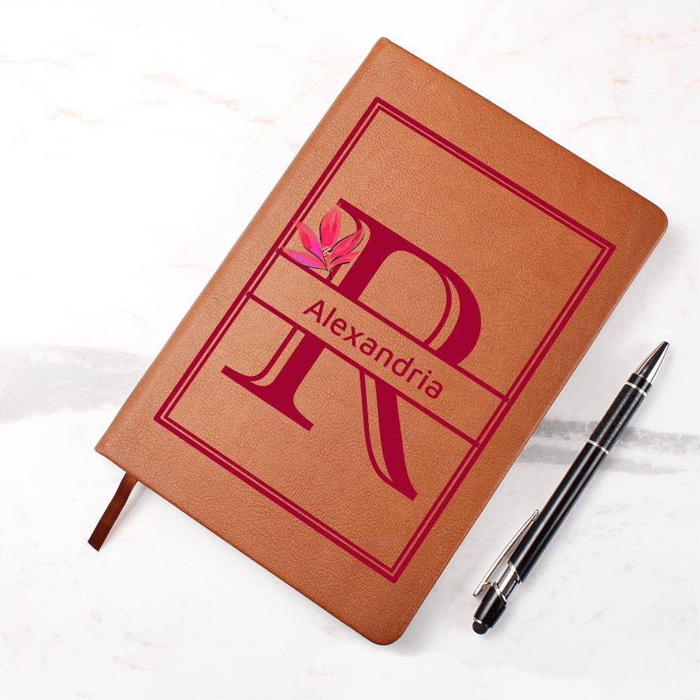 Personalized Leather Journal-Notebook