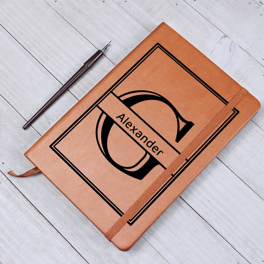 Personalized Leather Journal-Notebook