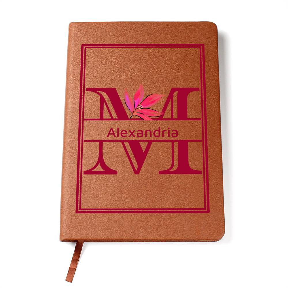 Personalized Leather Journal-Notebook