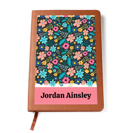 Personalized Leather Journal-Notebook