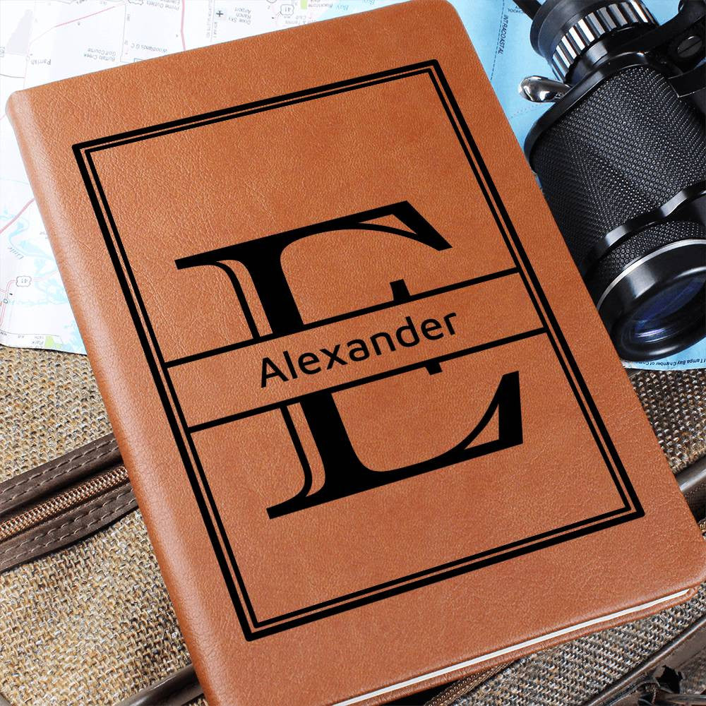 Personalized Leather Journal-Notebook