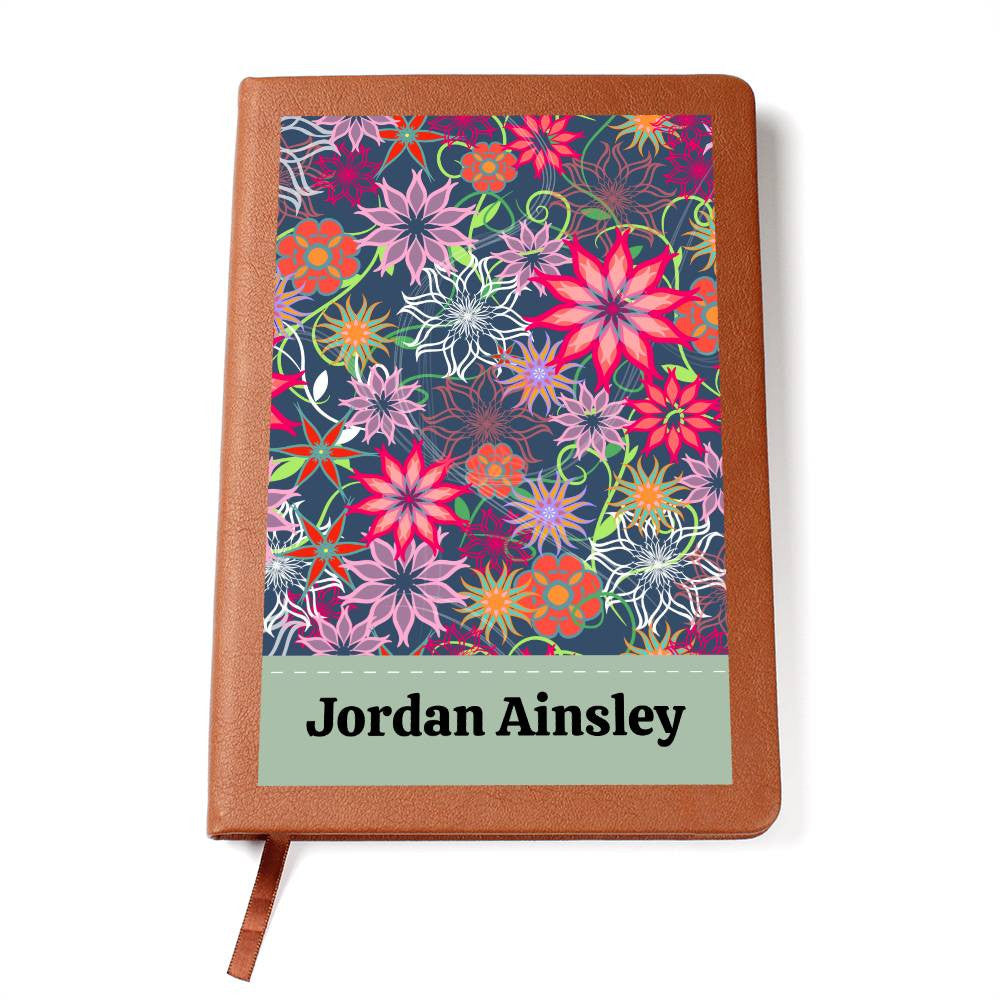 Personalized Leather Journal-Notebook