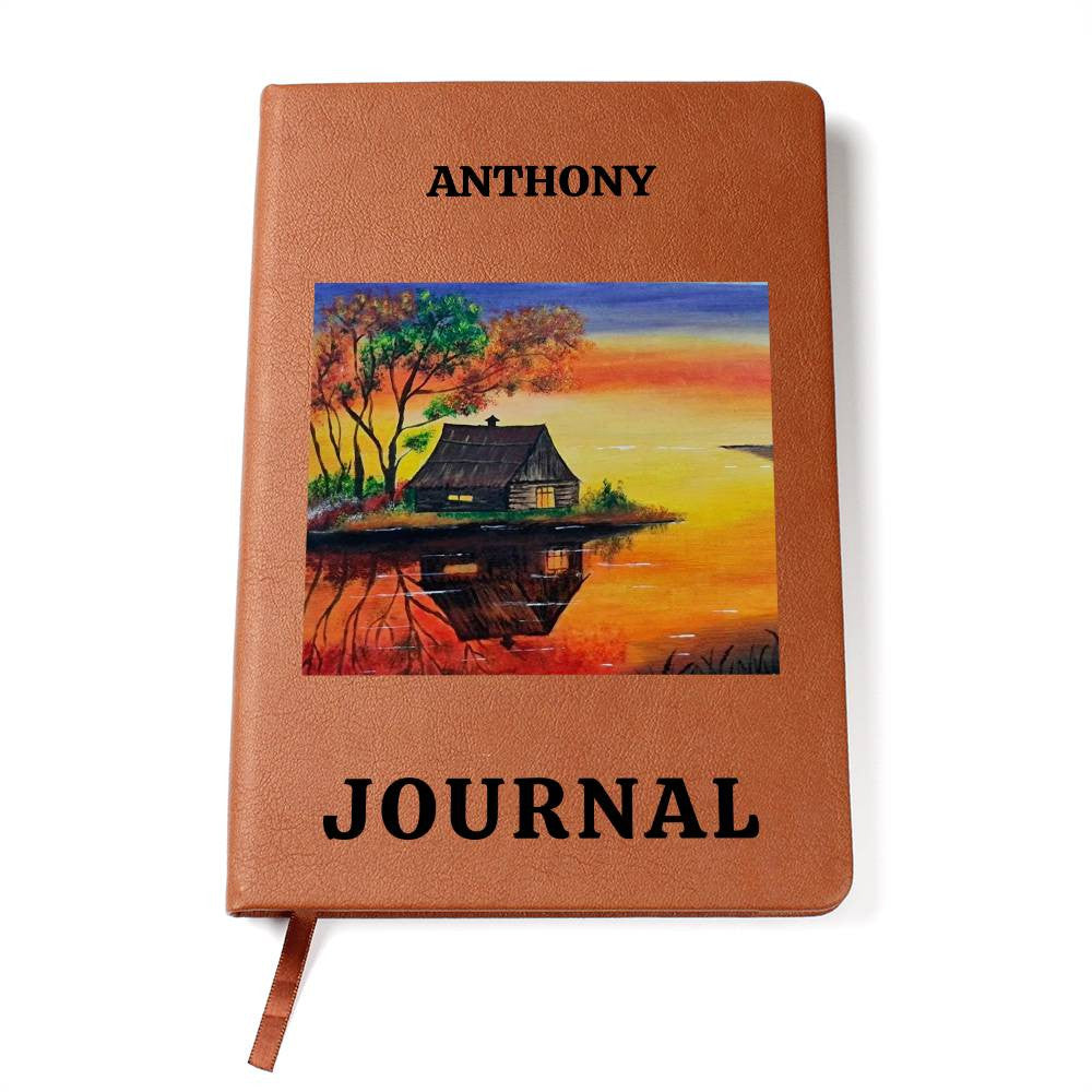 Personalized Leather Journal-Notebook