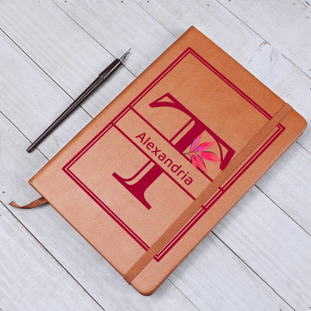 Personalized Leather Journal-Notebook