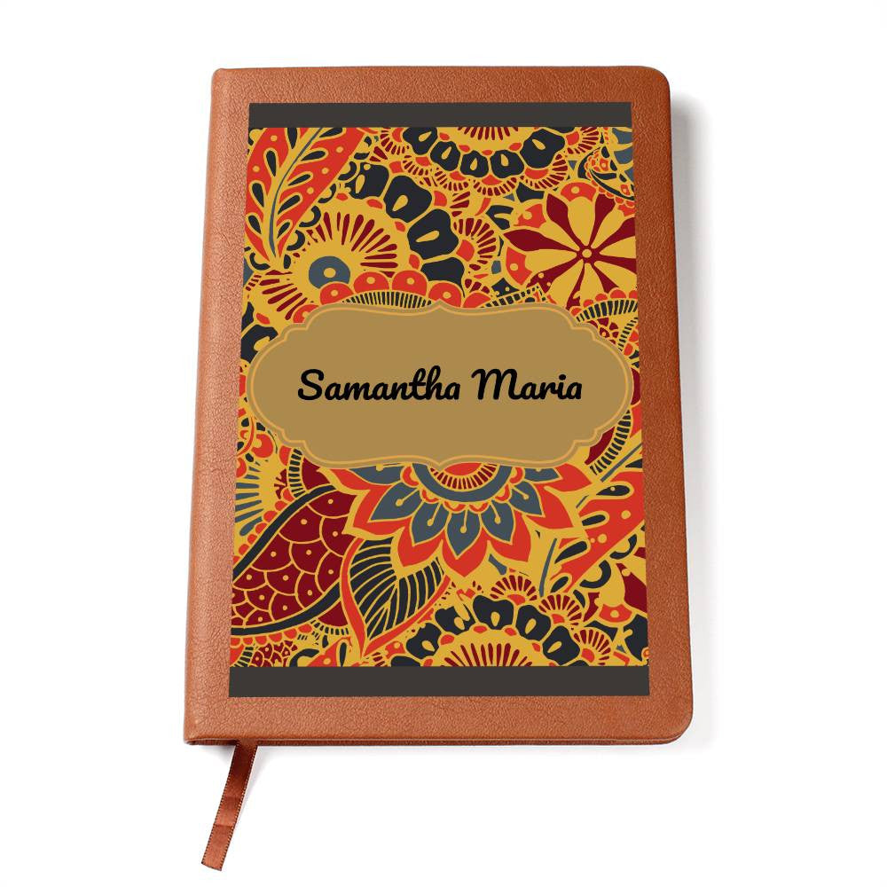 Personalized Leather Journal-Notebook