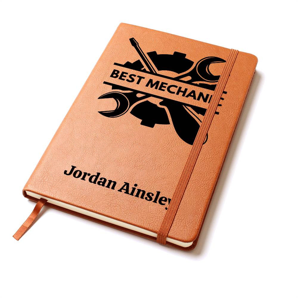 Personalized Leather Journal-Notebook