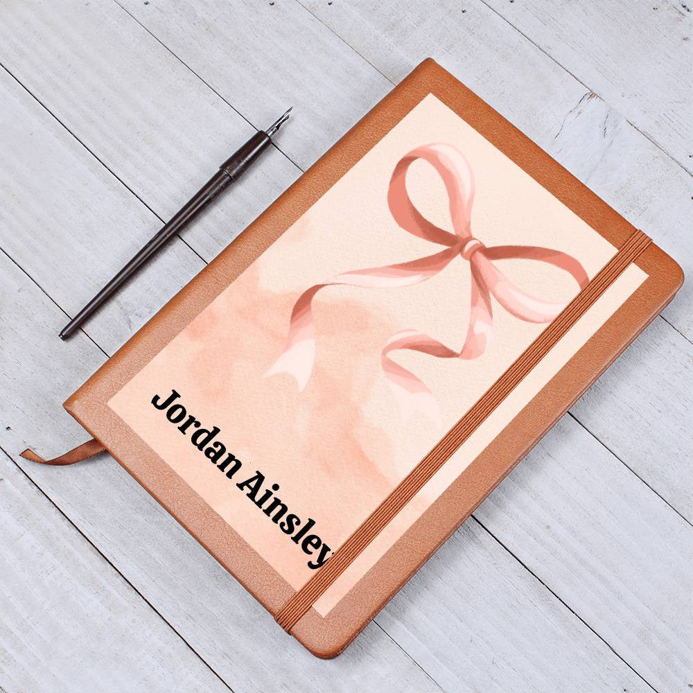 Personalized Leather Journal-Notebook