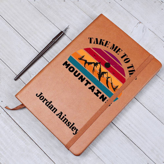 Personalized Leather Journal-Notebook