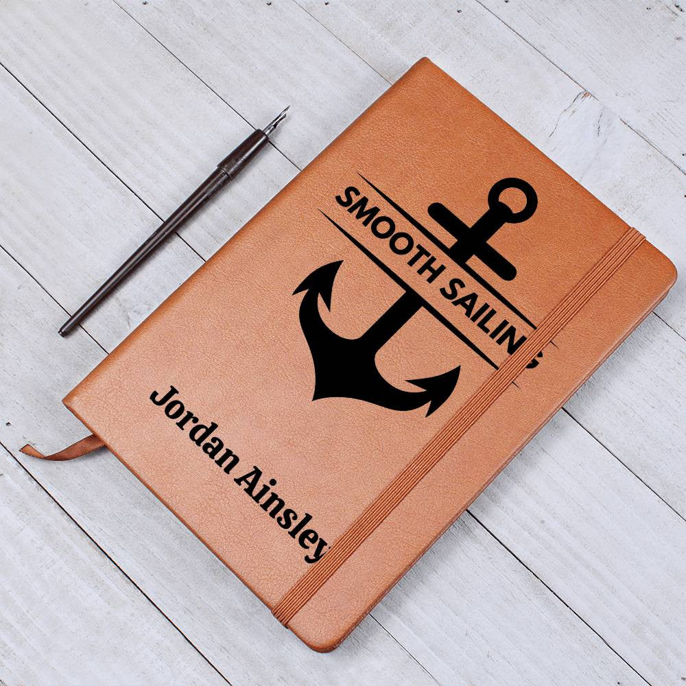 Personalized Leather Journal-Notebook