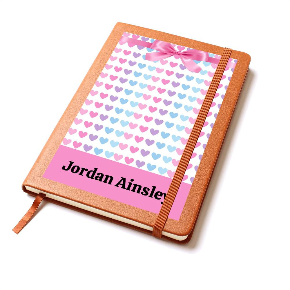 Personalized Leather Journal-Notebook