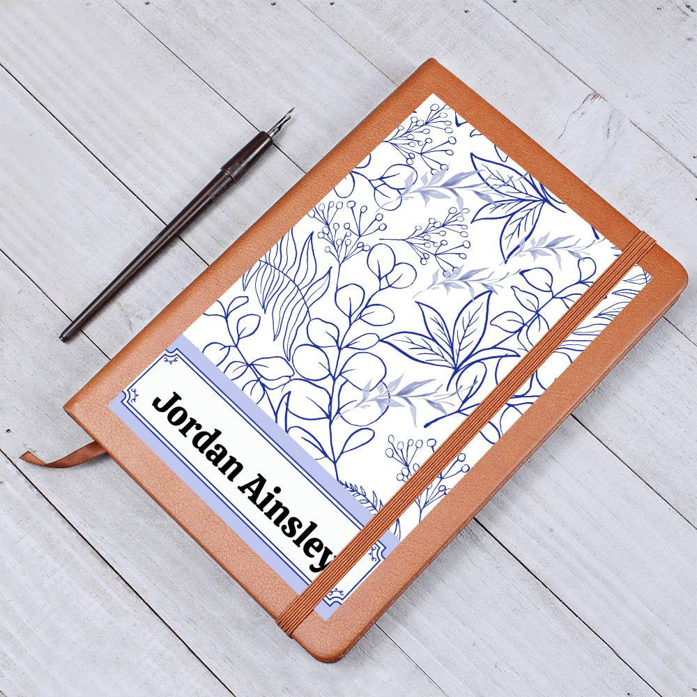 Personalized Leather Journal-Notebook