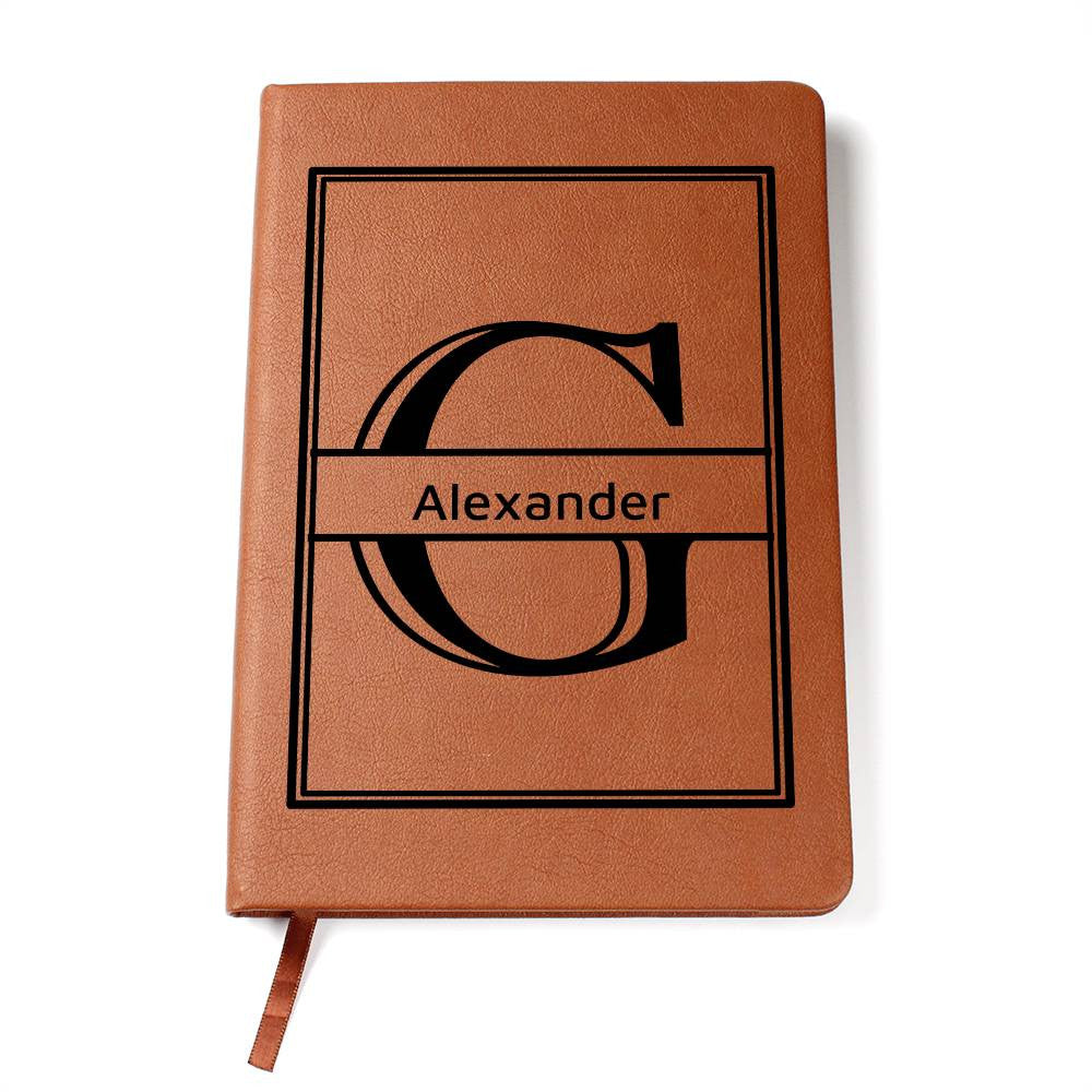 Personalized Leather Journal-Notebook