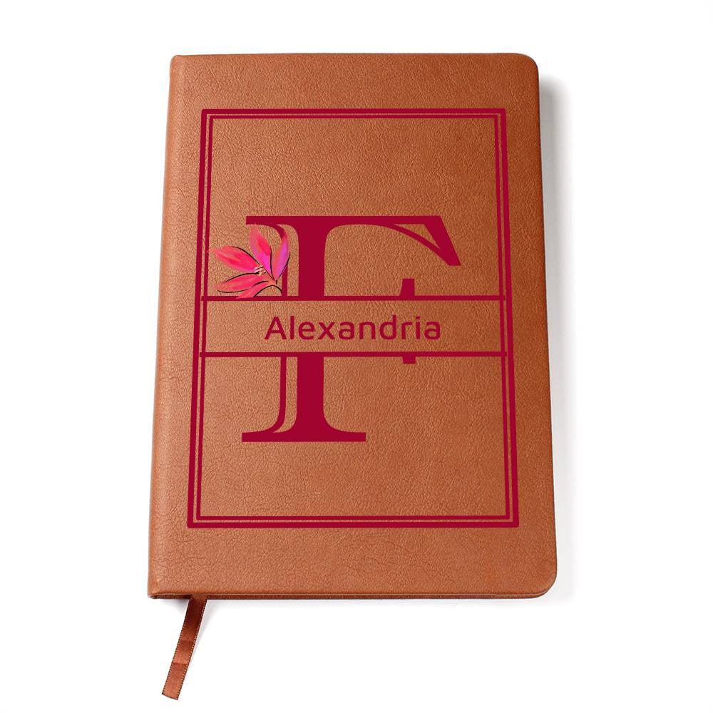 Personalized Leather Journal-Notebook