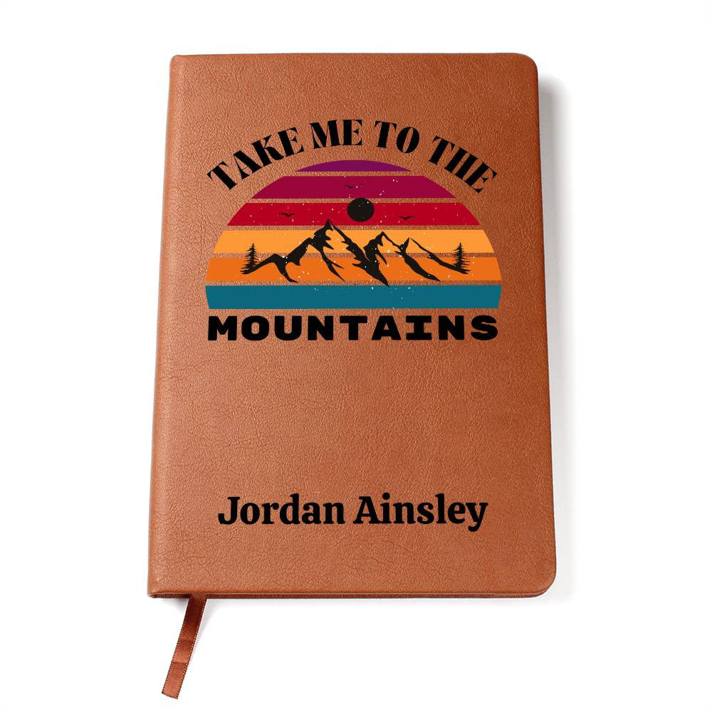 Personalized Leather Journal-Notebook