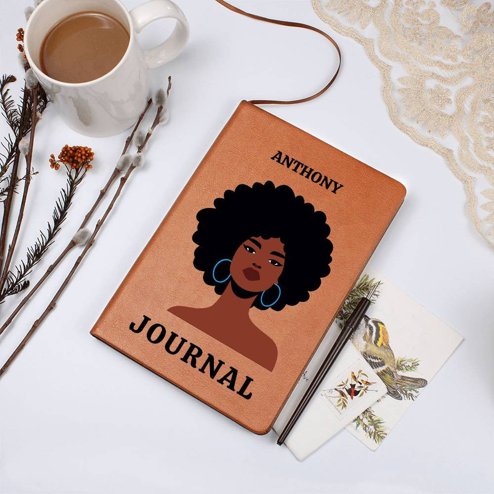 Personalized Leather Journal-Notebook