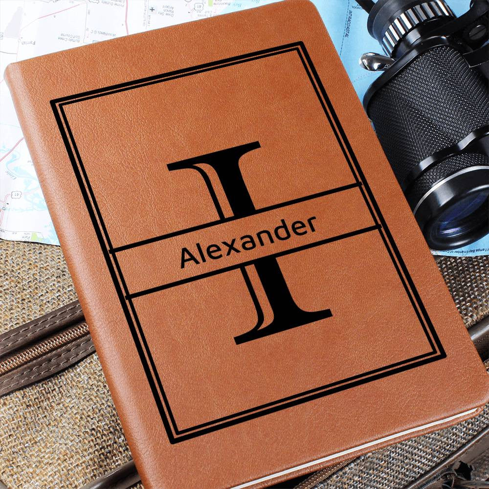 Personalized Leather Journal-Notebook