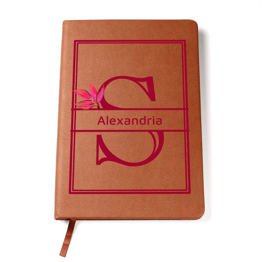 Personalized Leather Journal-Notebook