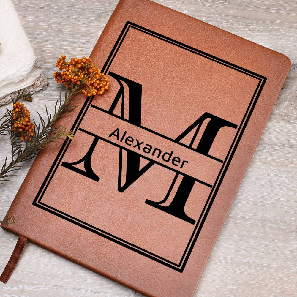 Personalized Leather Journal-Notebook