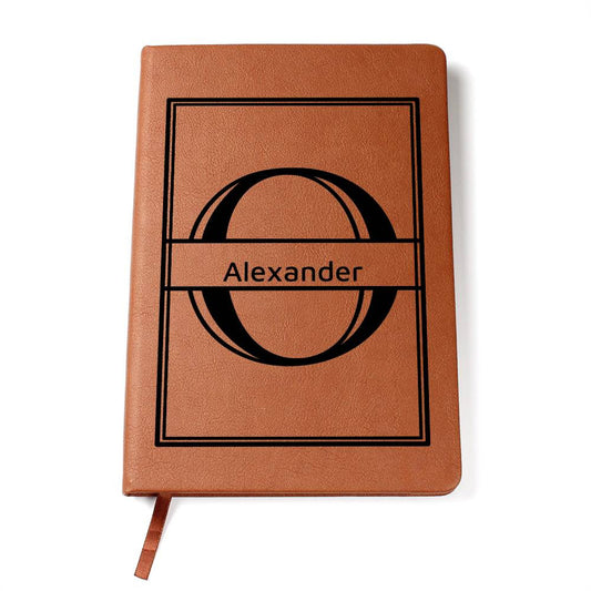 Personalized Leather Journal-Notebook