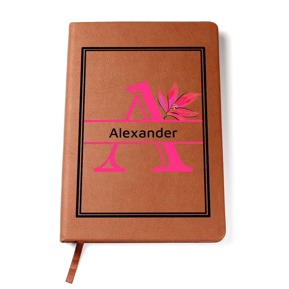 Personalized Leather Journal-Notebook