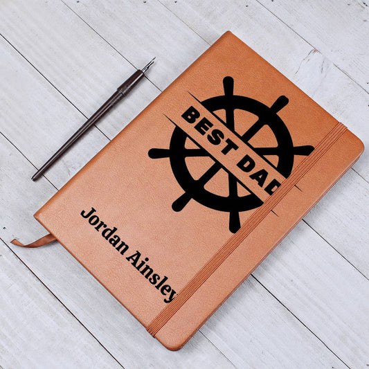 Personalized Leather Journal-Notebook