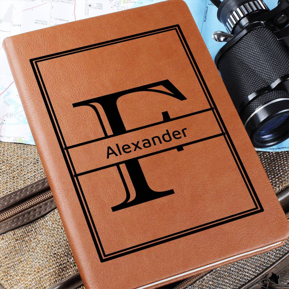 Personalized Leather Journal-Notebook