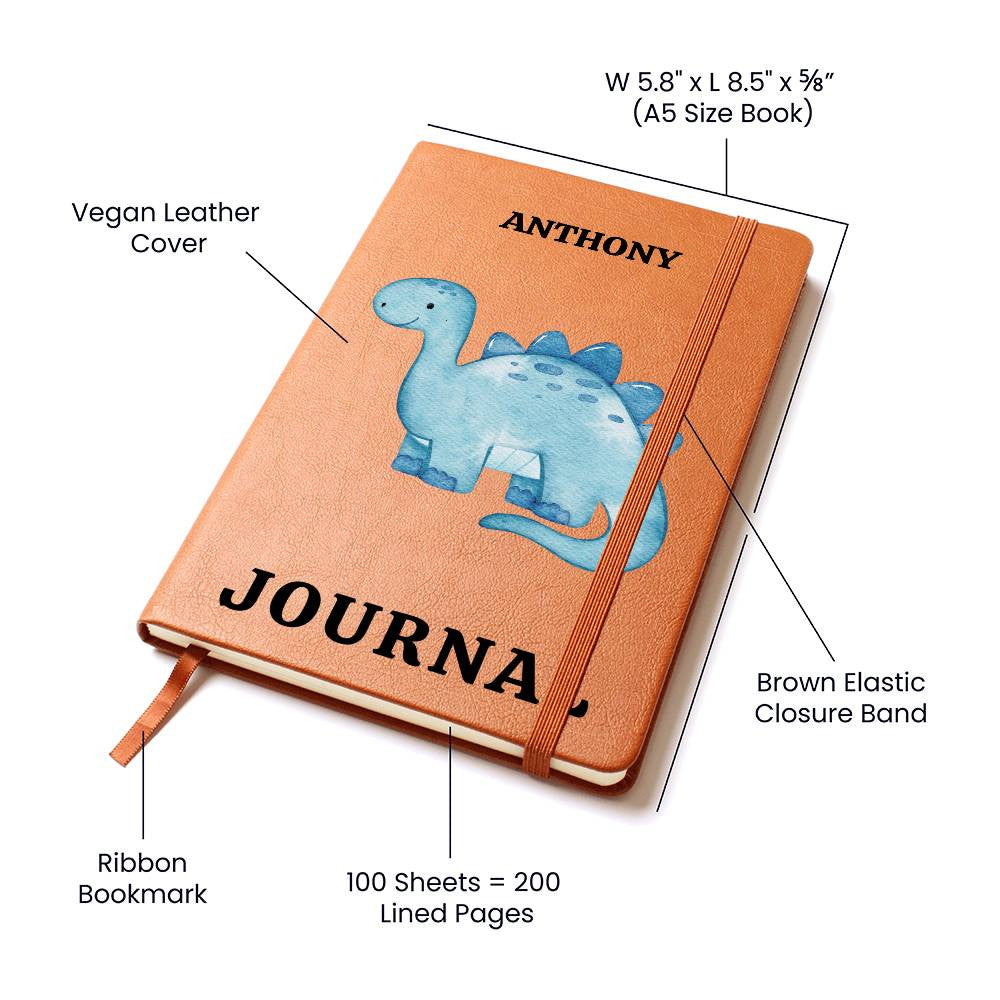 34 Personalized Leather Journal-Notebook