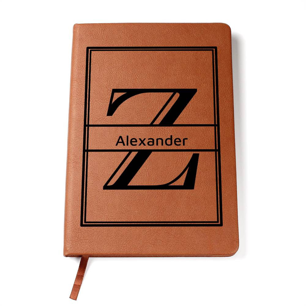 Personalized Leather Journal-Notebook