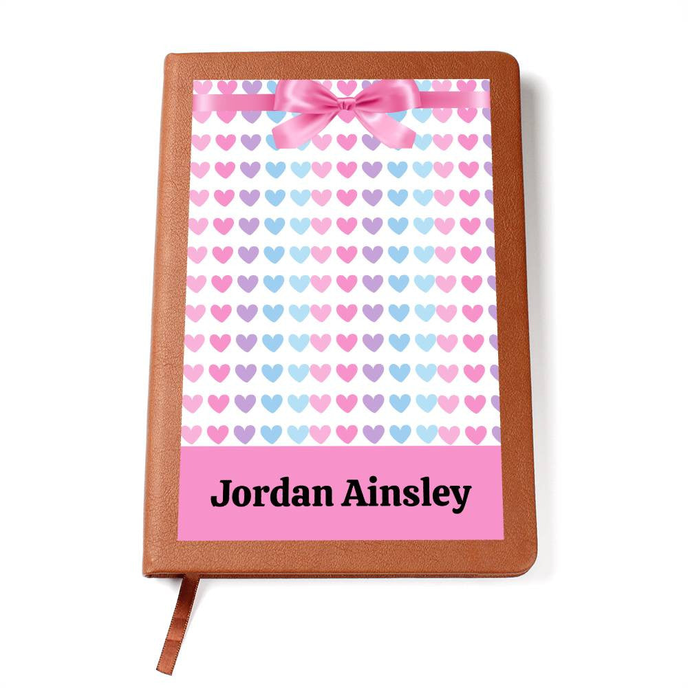 Personalized Leather Journal-Notebook