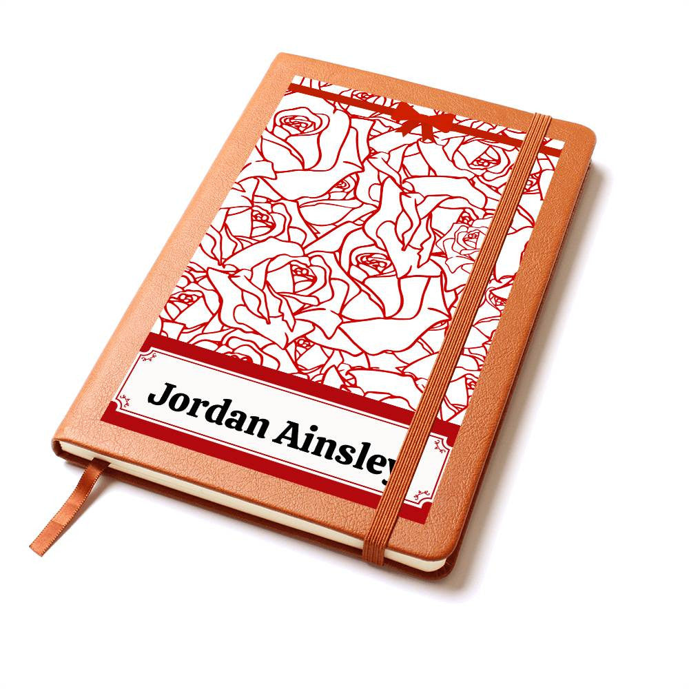 Personalized Leather Journal-Notebook