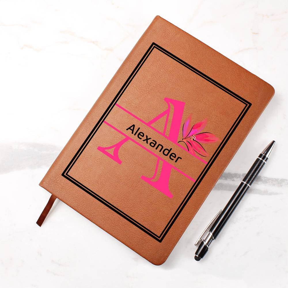 Personalized Leather Journal-Notebook