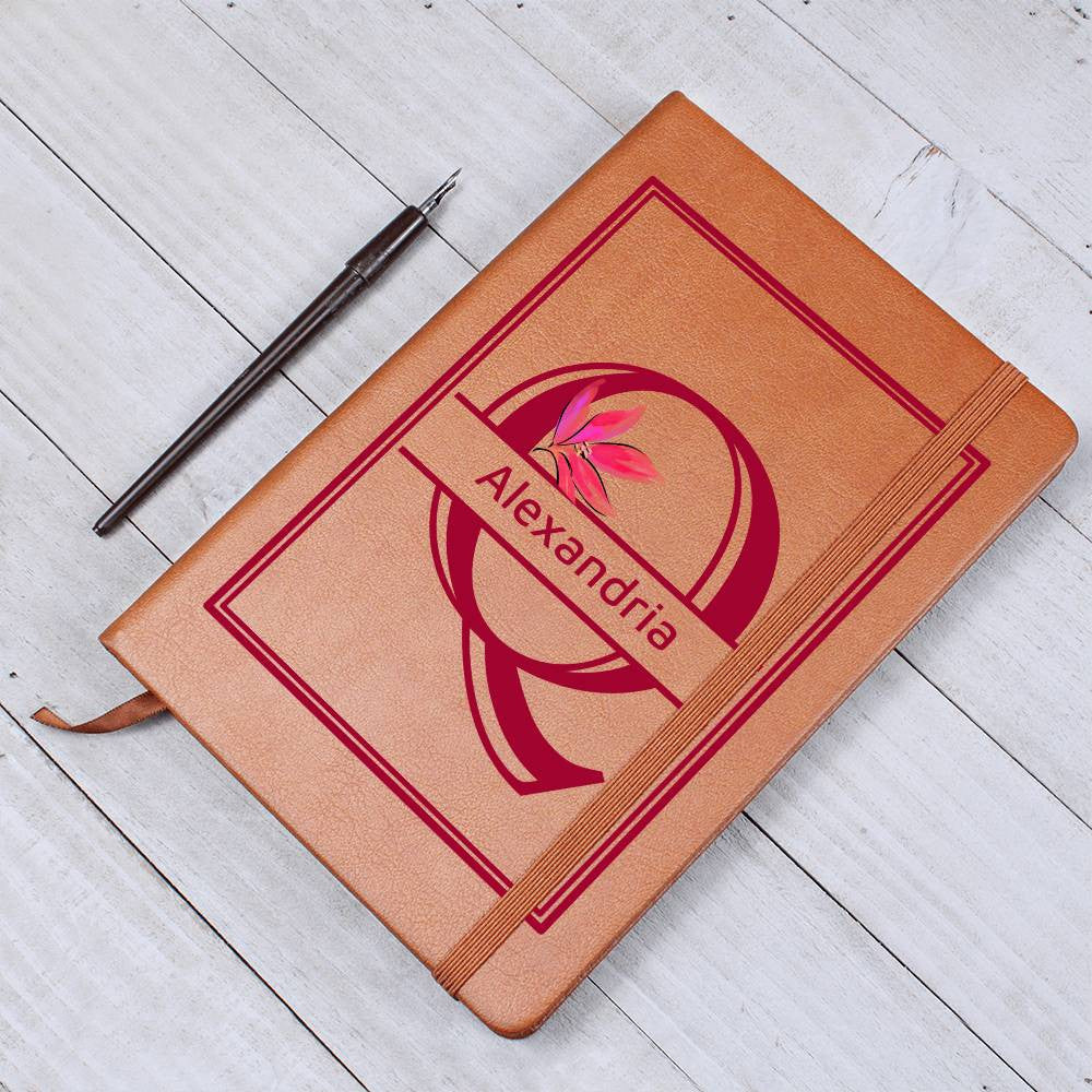 Personalized Leather Journal-Notebook