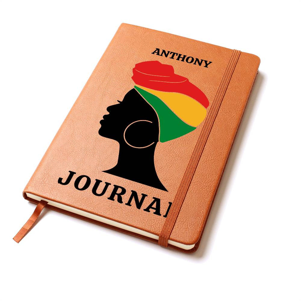 Personalized Leather Journal-Notebook