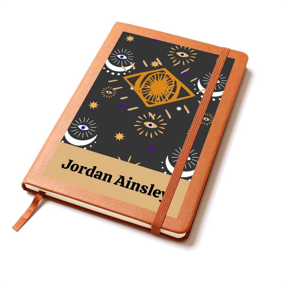 Personalized Leather Journal-Notebook