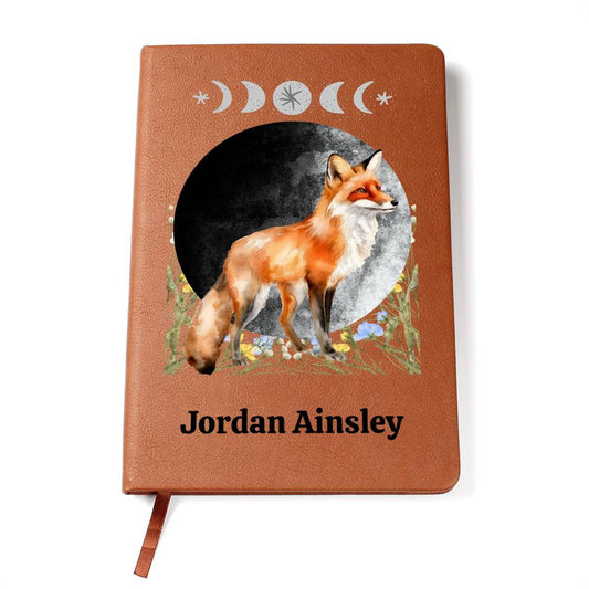 Personalized Leather Journal-Notebook