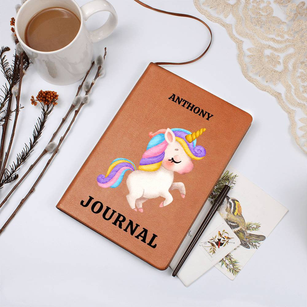 Personalized Leather Journal-Notebook