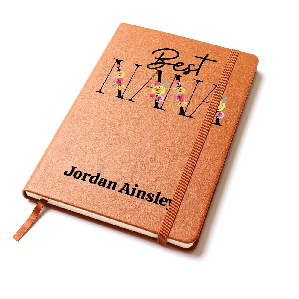 Personalized Leather Journal-Notebook