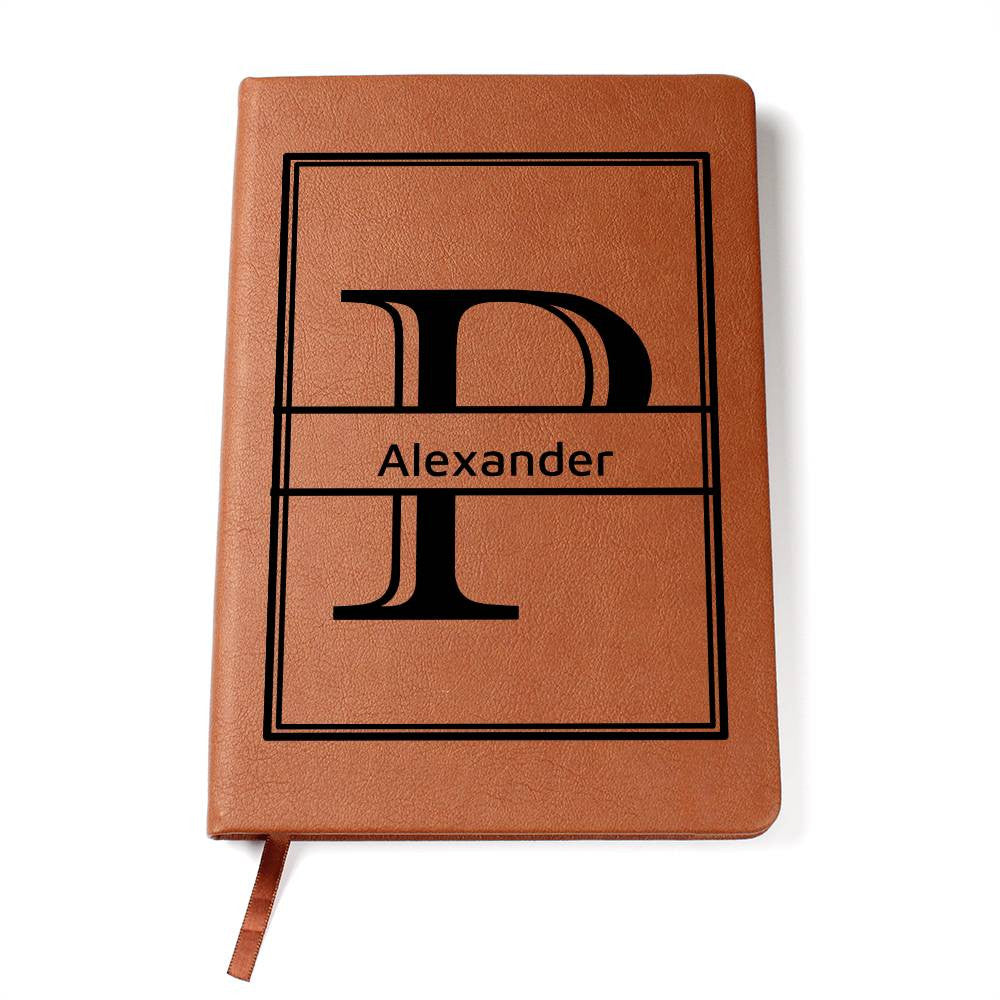 Personalized Leather Journal-Notebook