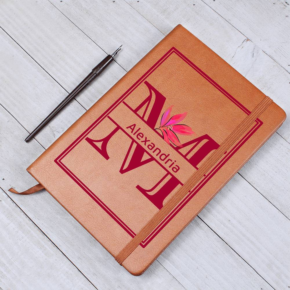 Personalized Leather Journal-Notebook