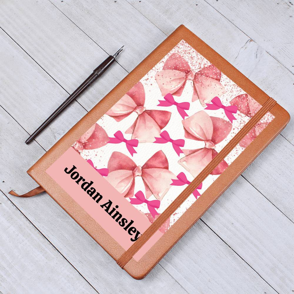 Personalized Leather Journal-Notebook