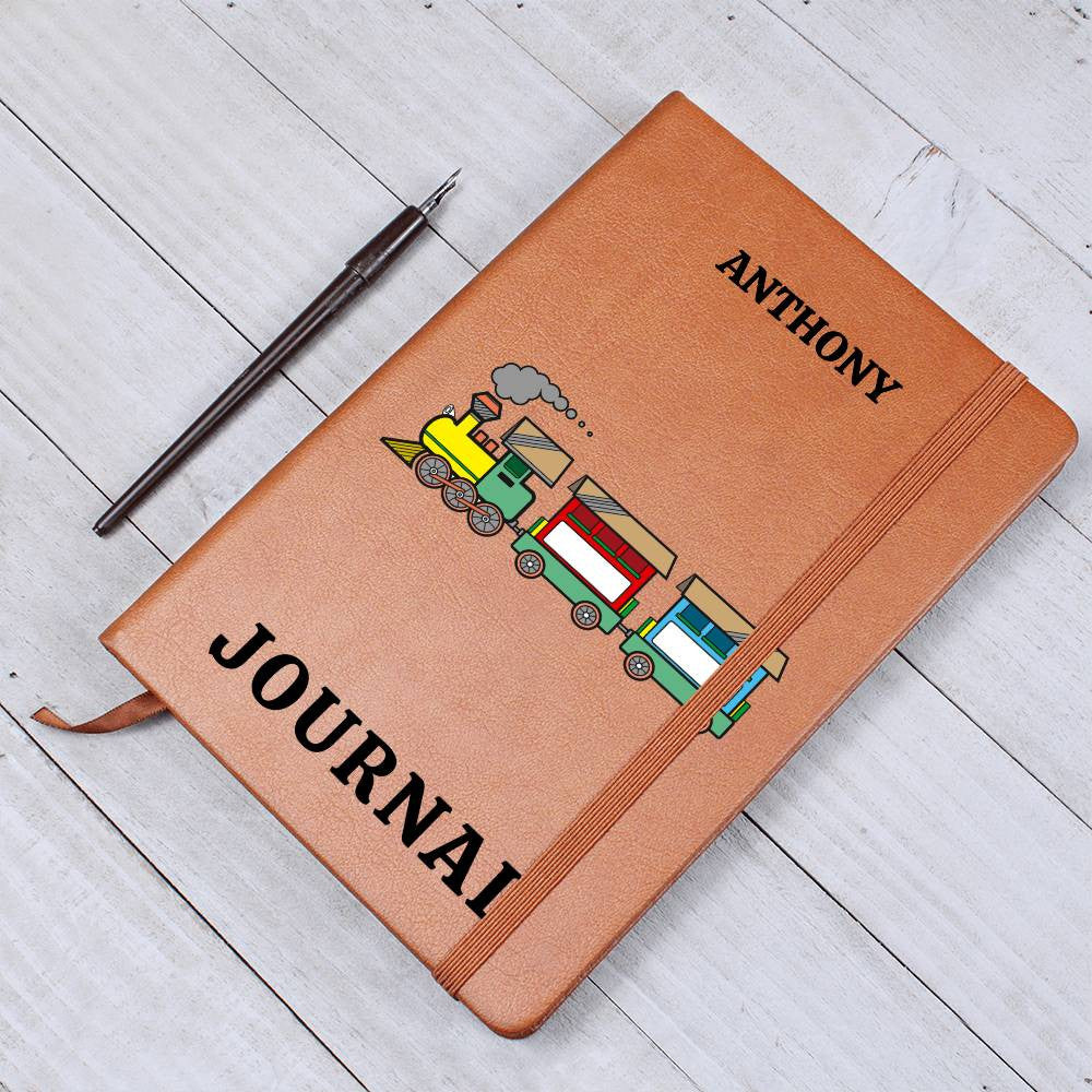 Personalized Leather Journal-Notebook